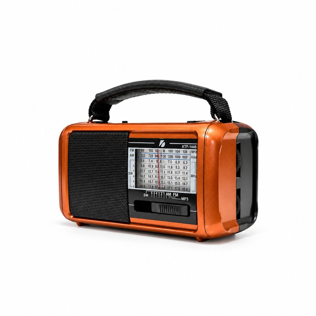 Deprem/Acil Durum Radyosu Bluetooth Hoparlör El Feneri - 9