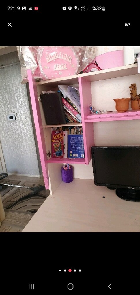 bilgisayar masası ve oyuncak sandığı - 4
