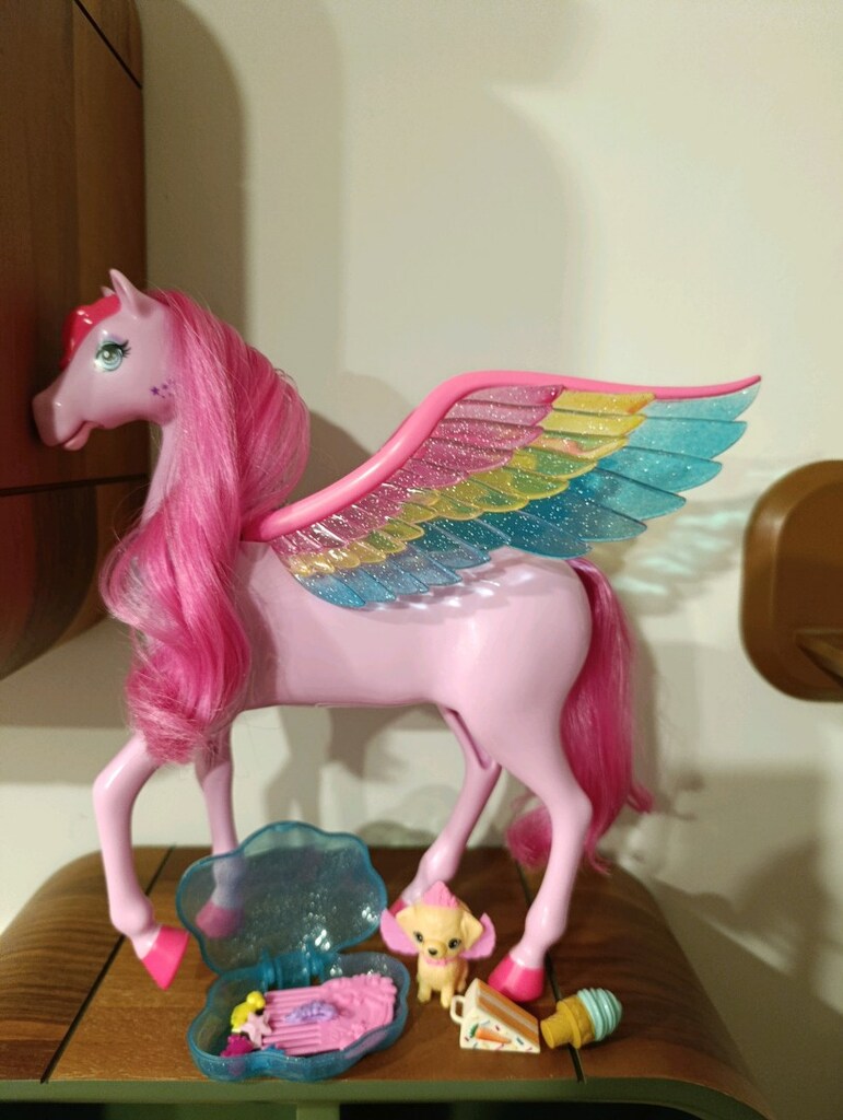 Barbie sesli ışıklı at - 2