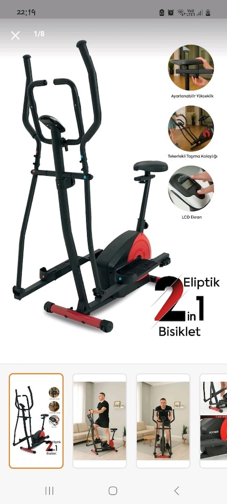 eliptik bisiklet