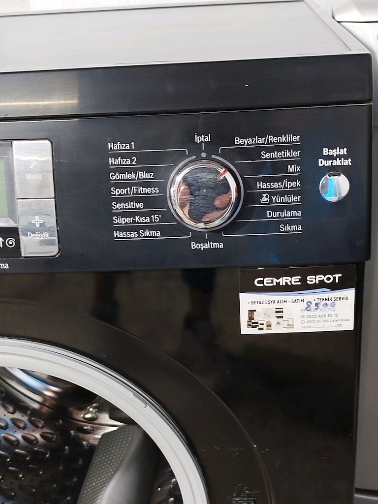 BOSCH 8 KG ÇAMAŞIR MAKİNESİ İZMİR İÇİ 3 AY GARANTİMİZ VARDIR - 7