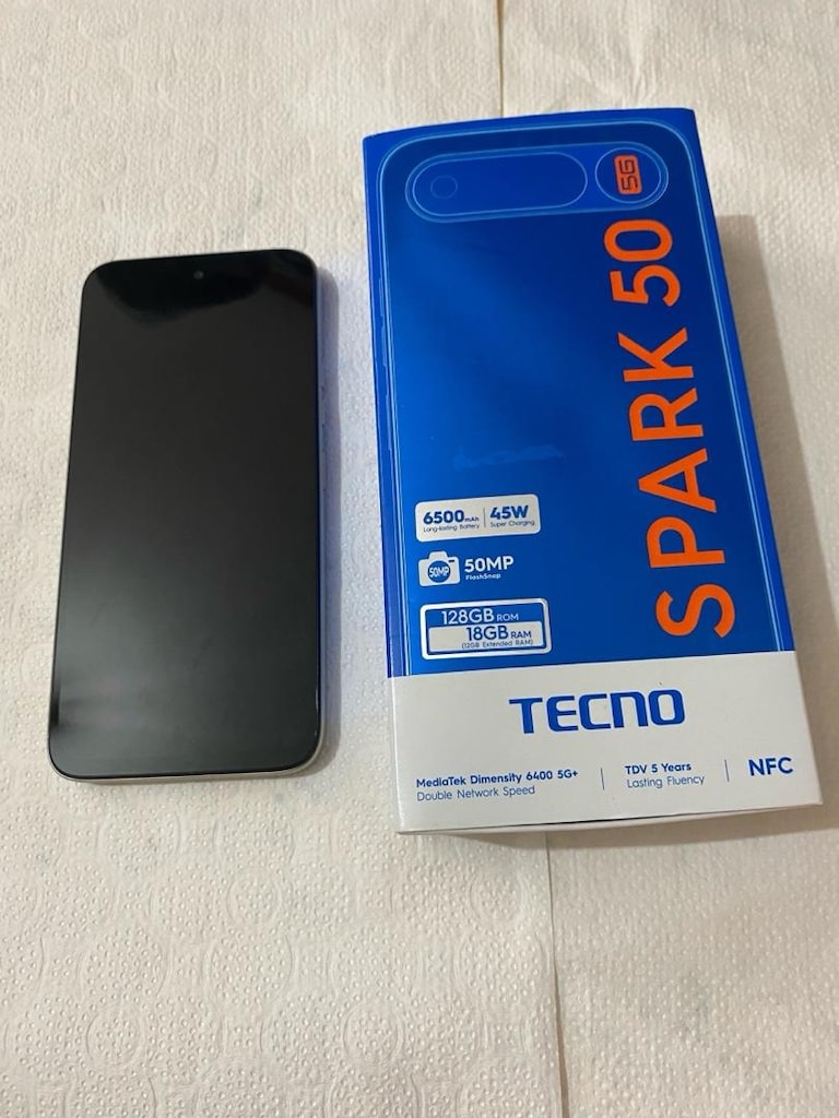 TECNO SPARK 50 5G 18 gb ram - 4