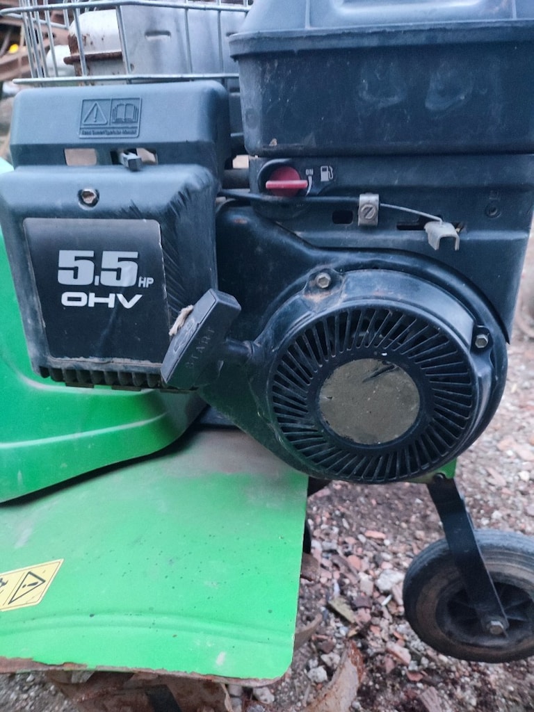 çapa makinası 5.5 HP kasnaklari eksik sağlam - 2