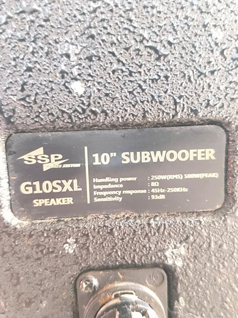 SSP Audio G10XL PROFESYONEL SUBWOFER - 2