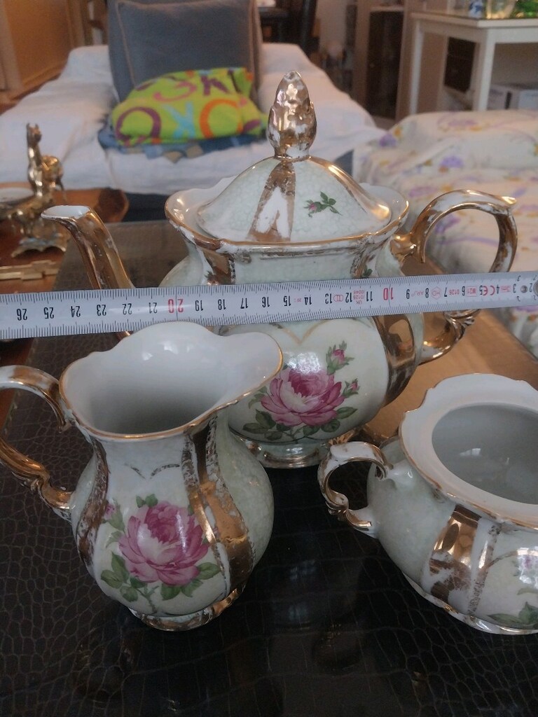 çaydanlık sütlük şekerlik - 6