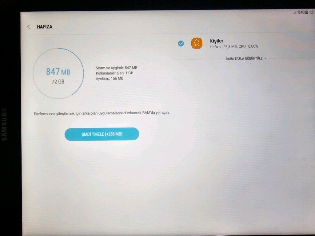 Samsung T-555 LTE sim kartlı A9 - 3
