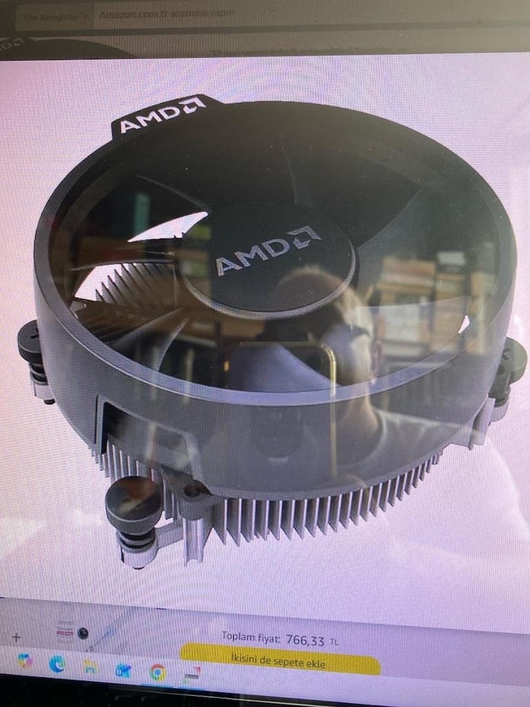 AMD Cooler SR1 AM4/AM5 CPU Soğutucu ( Stock FAN ) - 15