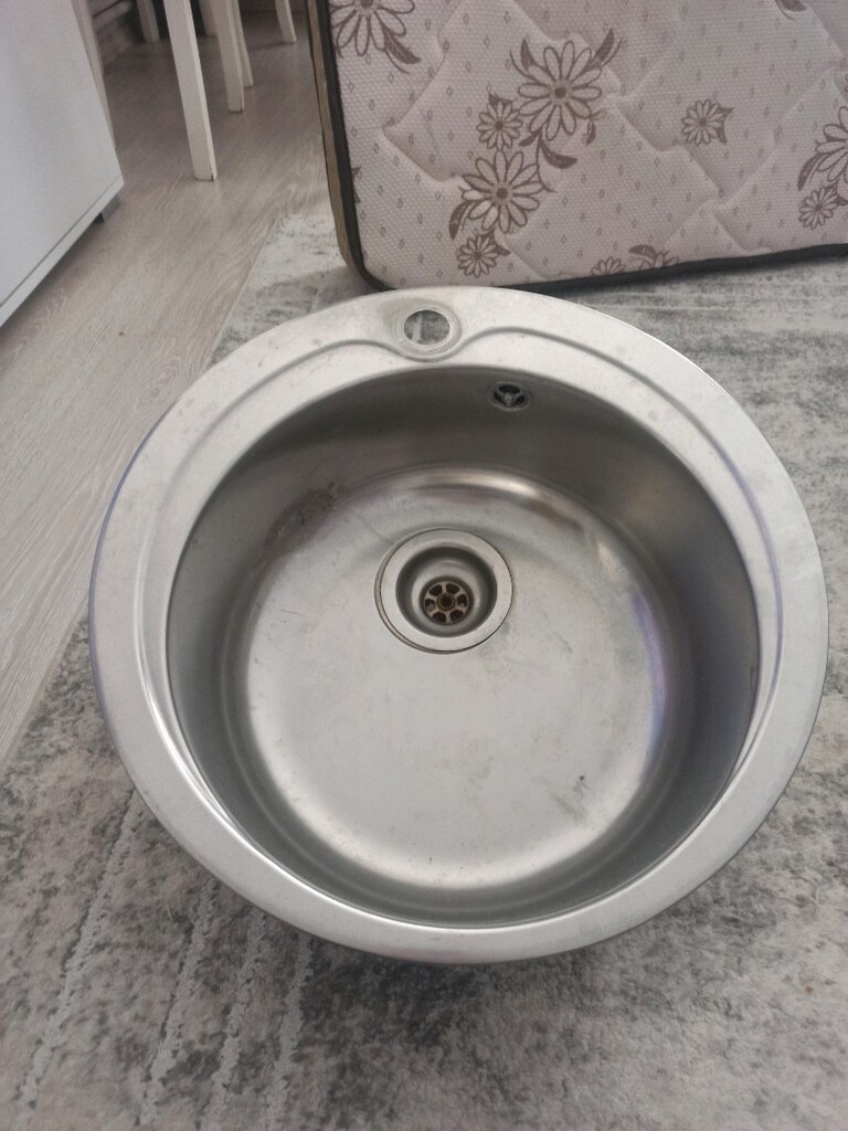 krom evye yuvarlak ilk sahibinden temiz