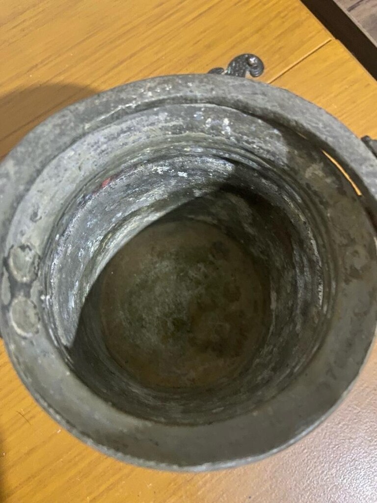 bakır dekoratif bakraç - 5