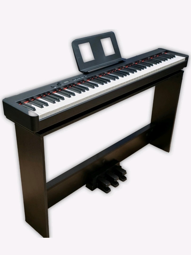 BOR BX5 88 TUŞ ÇEKİÇ AKSİYONLU DİJİTAL PİYANO – SIFIR AYARINDA - 4