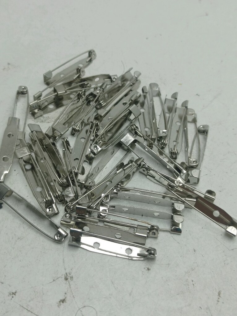 Metal Broş iğnesi 32mm,20mm - 8