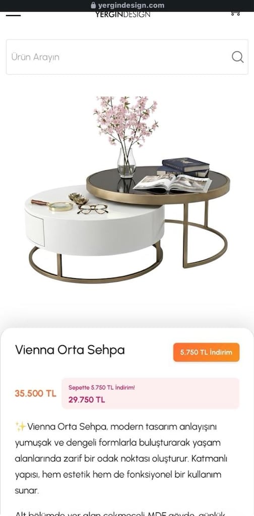 orta sehpa