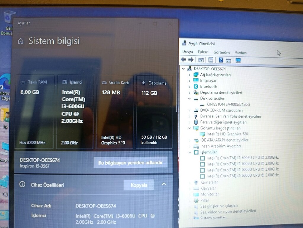 Adetli Dell Laptoplar - Kurumsal Temiz Cihazlar - 8GB RAM & SSD'li - 7