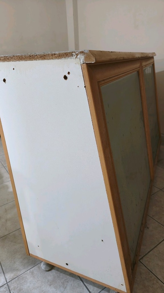 Dükkan / Ofis İçin Ahşap-Cam Kapaklı Vitrinli Tezgah Dolaplar - 6