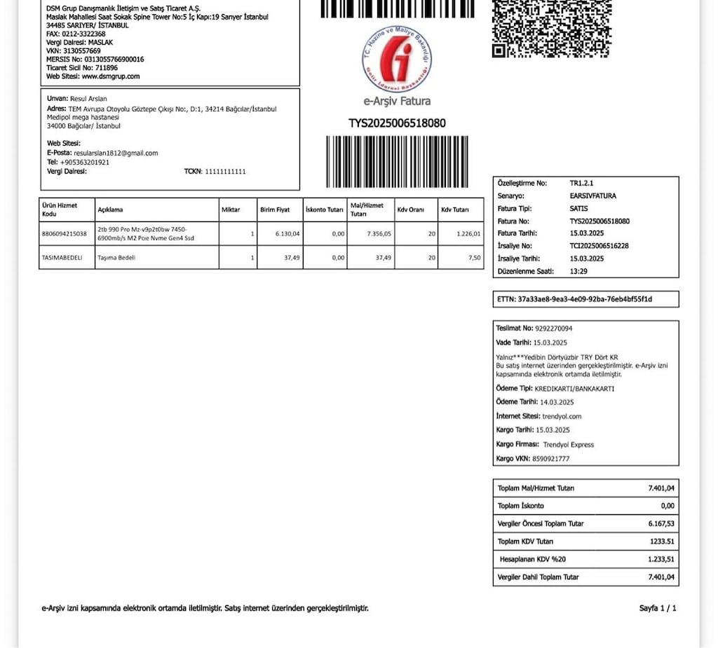 Samsung 990PRO 2TB - 2