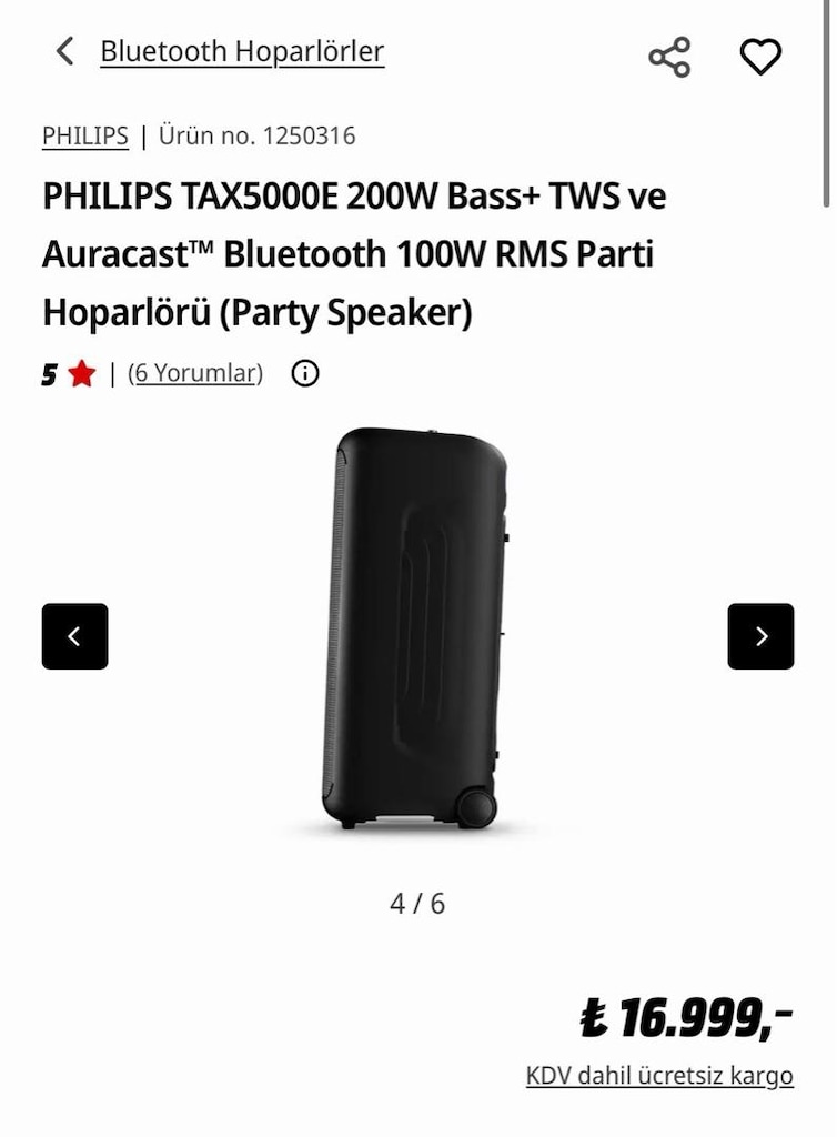 philips bluetooth hoparlör - 6