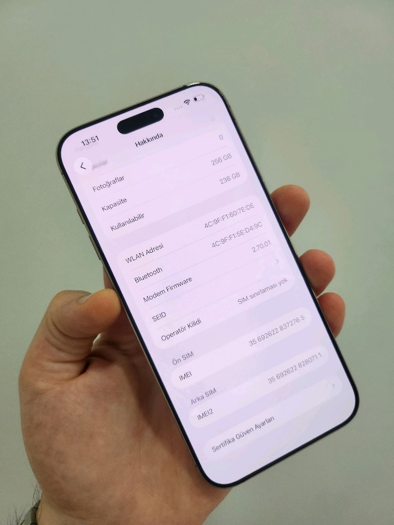 İPHONE 16 PRO MAX 256 AÇIKLAMAYI OKUYUNUz - 7