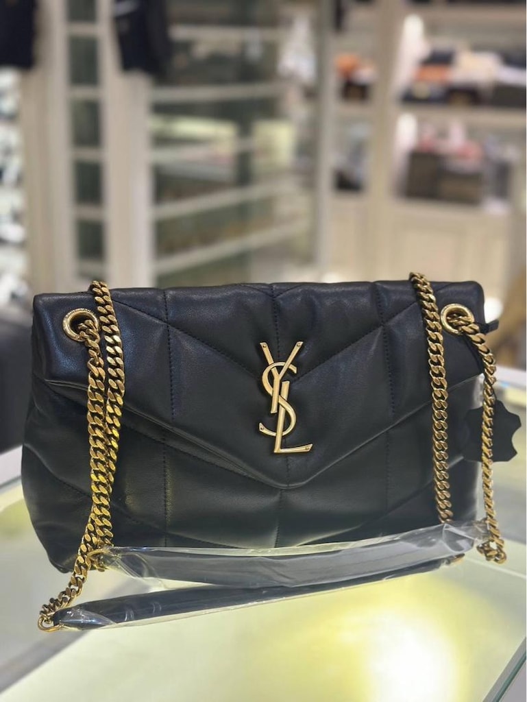 Saint Laurent YSL Loulou Deri Lüks Çanta - 4
