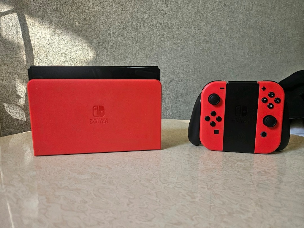 Nintendo Switch OLED Çipli tertemiz Mario Red - 3