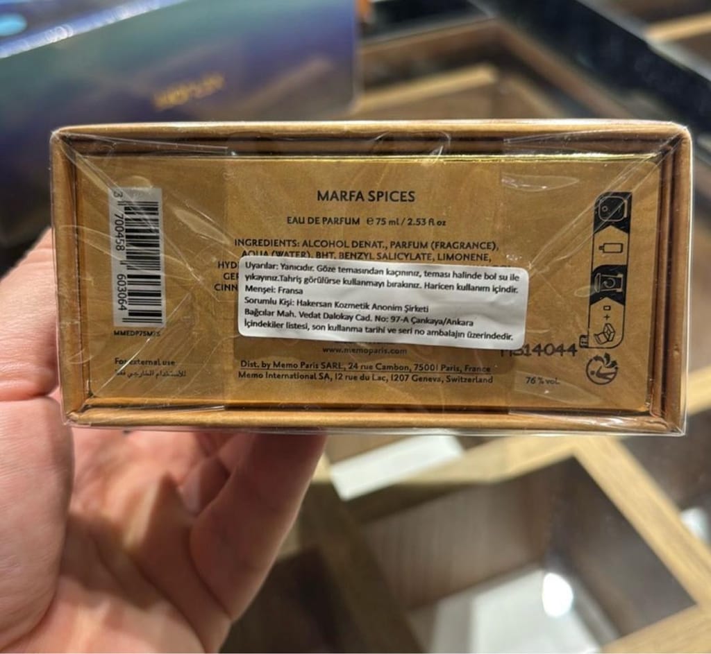 ORJİNAL MEMO MAFRA SPICES 75ml - 3
