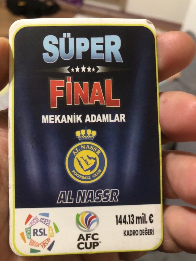 ronaldo Al Nassr kartı - 2