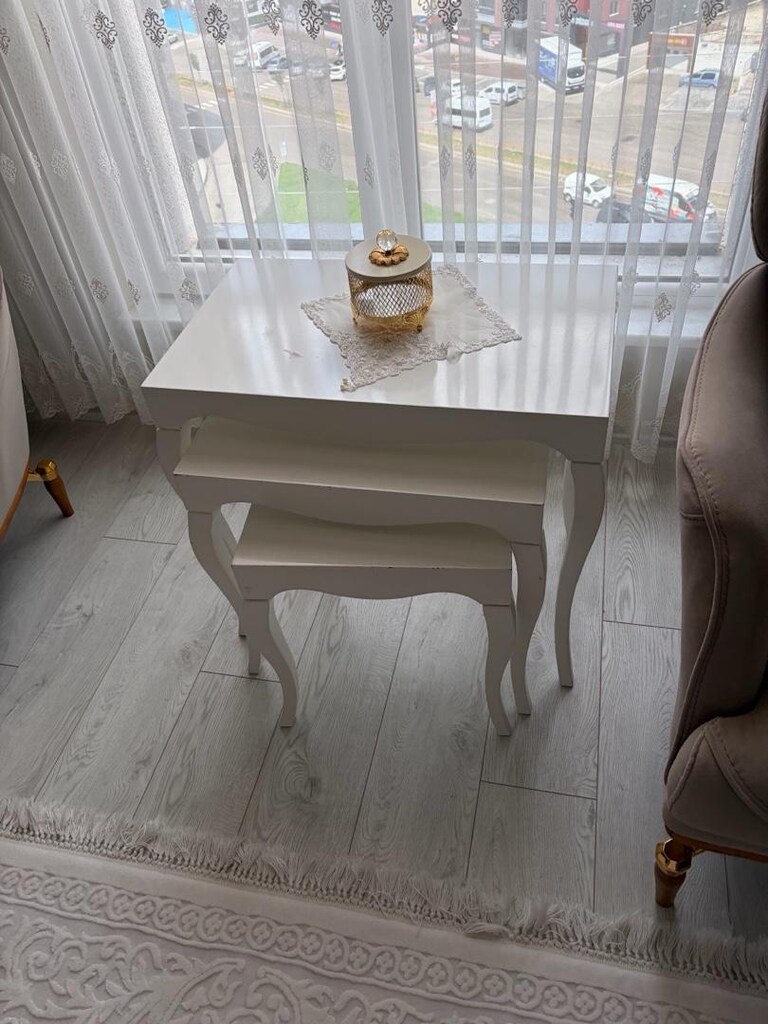 orta masa 3 lü sandalye - 3