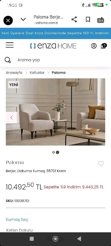 Enza home berjer - 2