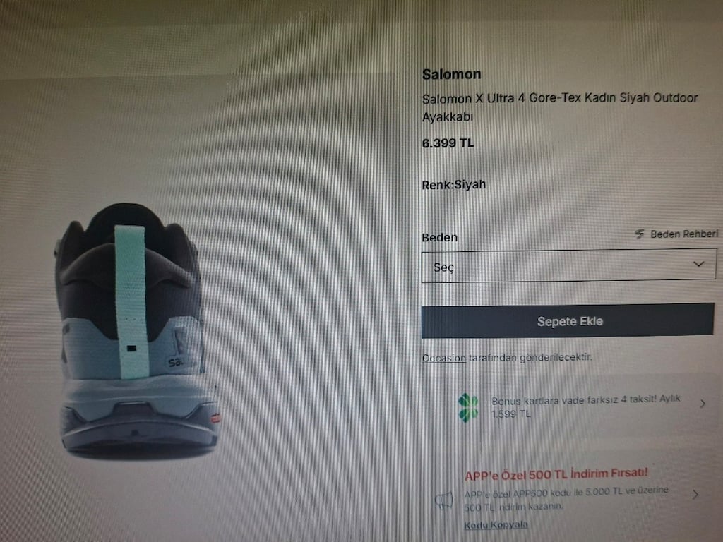 SALOMON GORE-TEX OUTDOOR AYAKKABI - 6