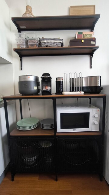IKEA FJÄLLBO Açık Metal Raf Sistemi Siyah 100×95cm
