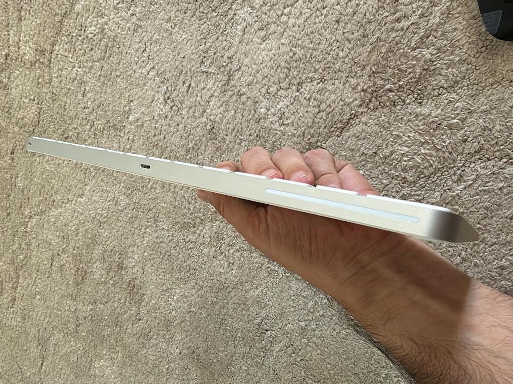 Apple Touch ID klavye ve siyah mouse - 7