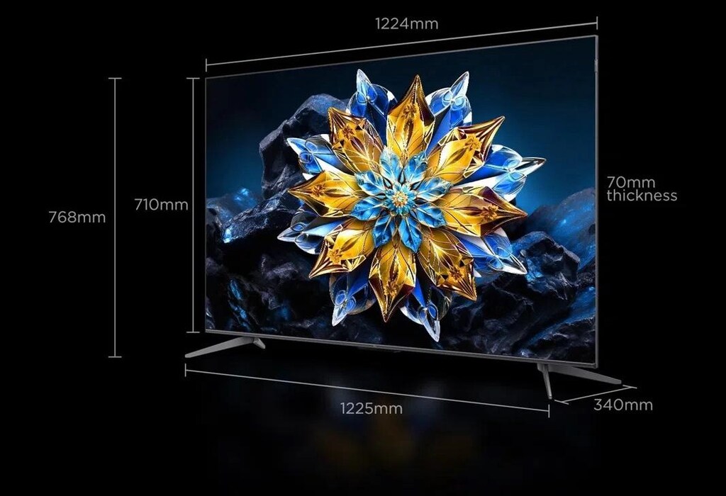 TCL 55C655PROGTV 55" 139 Ekran Uydu Alıcılı 4K Ultra HD QLED TV - 2