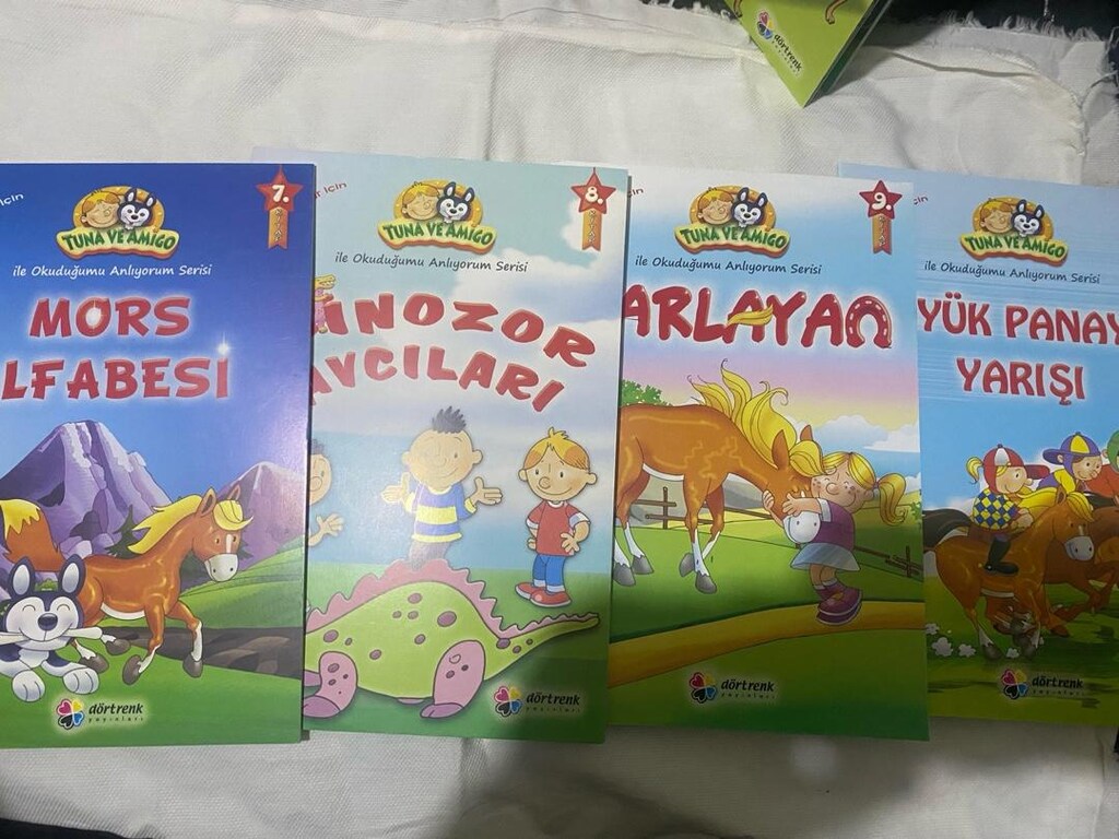 kitap serisi 2.sınıf okuduğumu anlıyorum Tuna ve Amigo serisi - 2