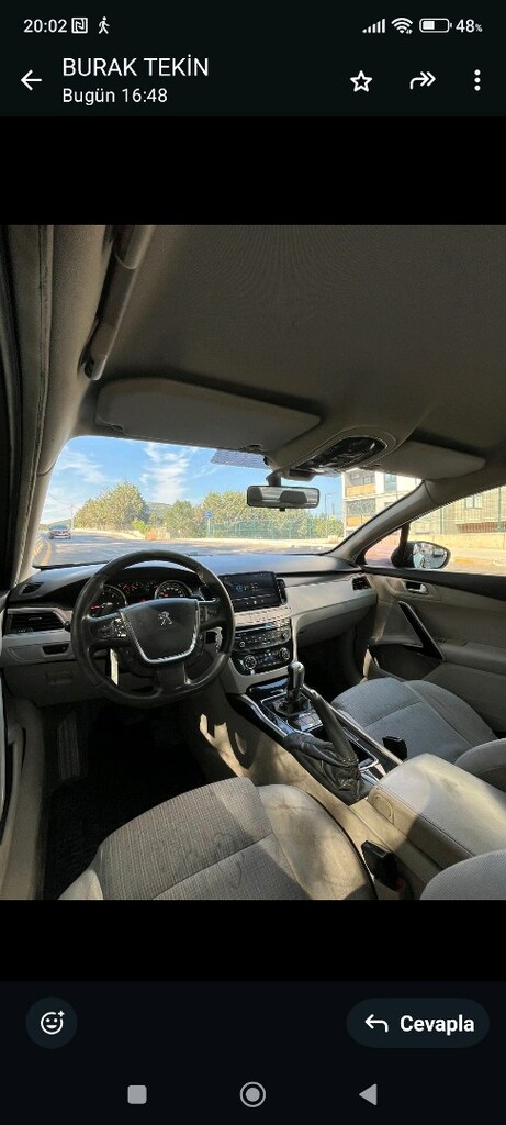 TAKAS OLURR SATILIK 2012 MODEL PEUGEOT 508 - 8