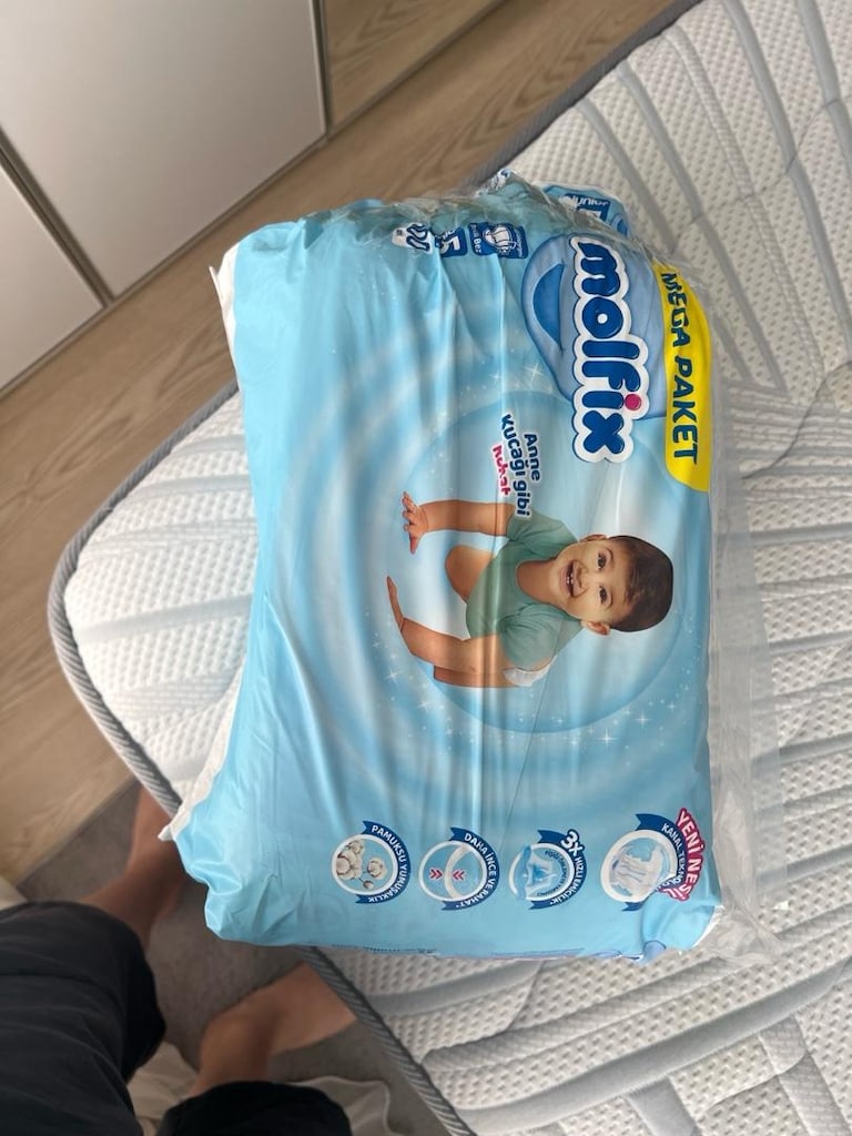 MOLFİX 5 numara 100’ lü PAKET-CAN BEBE 5 numara 40’lı ikisi birlikte - 2