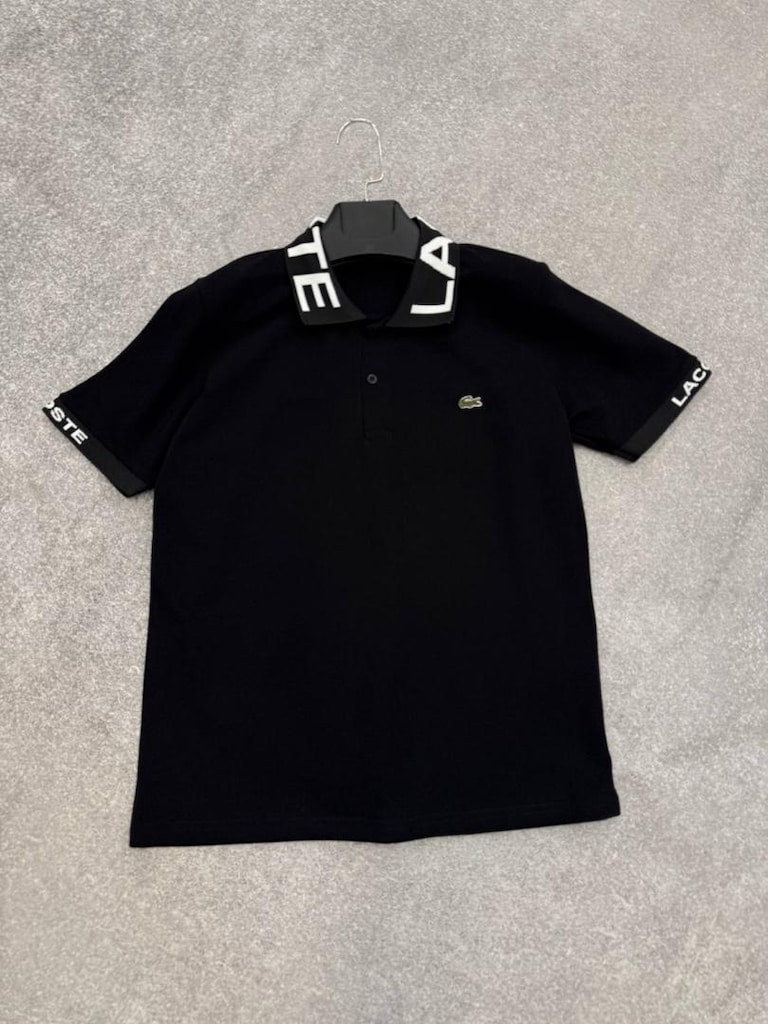 Lacoste Siyah Polo Yaka Tişört