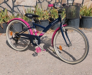 24 JANT 6 VITES DECATHLON BTWIN KIZ ÇOCUK BISIKLETI - 5