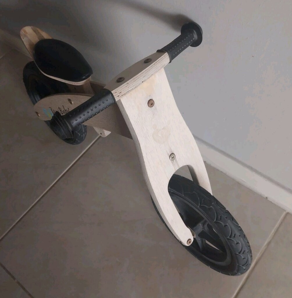 MyMiniBaby Ahşap Çocuk Denge Bisikleti - 2