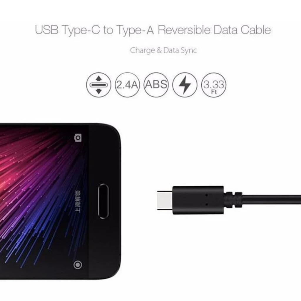0.3/1/2/3 Metre USB Tip-C 3.1 To USB Tip-A 3.0 Şarj & Data Kablo - 8