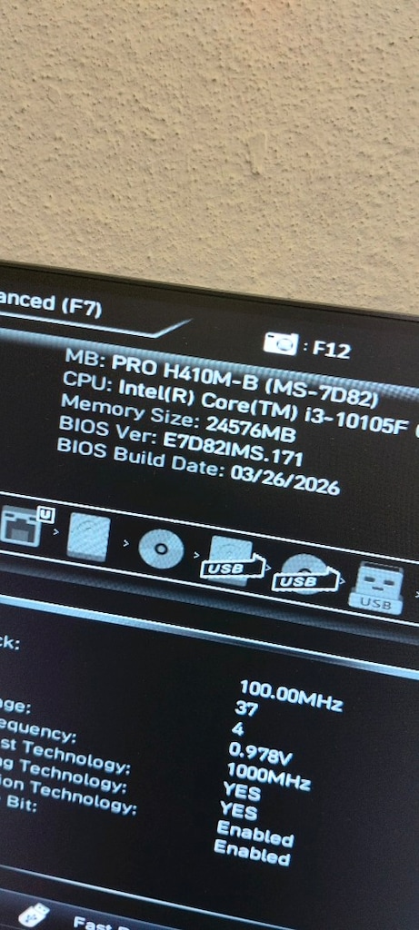 İNTEL İ3 10105 İŞLEMCİ+MSİ H410M B+AYNA İNTEL CPU FANI SET HALİNDE - 6