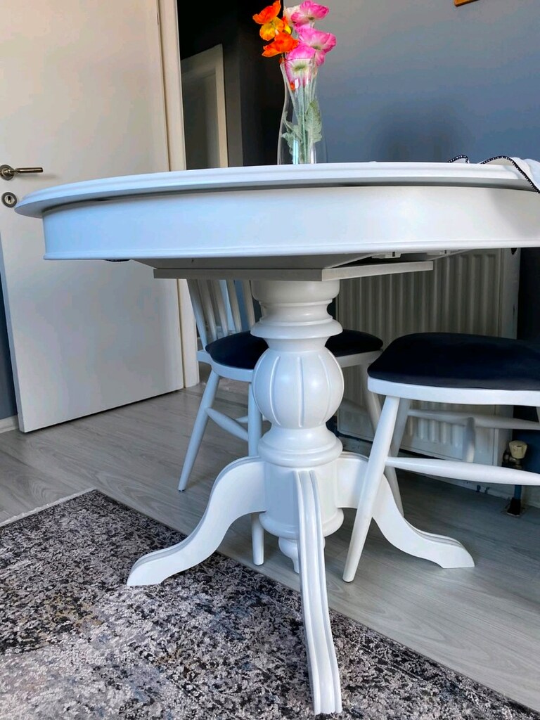 yemek masasi yuvarlak - 4
