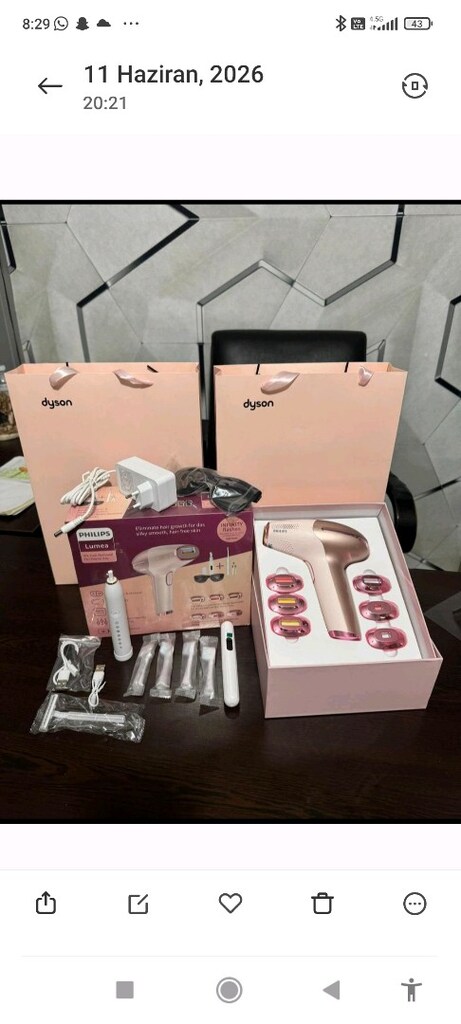 PHİLİPS BUZ LAZER EPİLASYON SINIRSIZ ATIŞLI OLASI ARIZADA DEĞİŞİM - 2