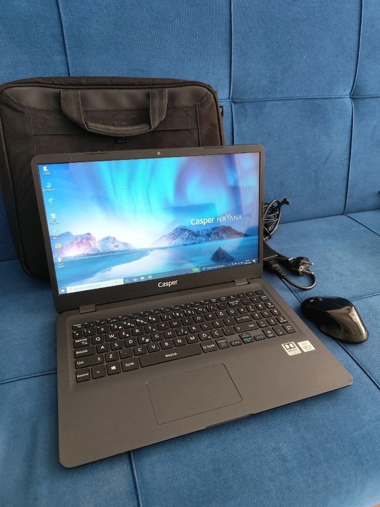 İ5 10.NESİL CASPER LEPTOP - 8 GB RAM 256 GB SSD - İYİ BATARYA PİL - 2