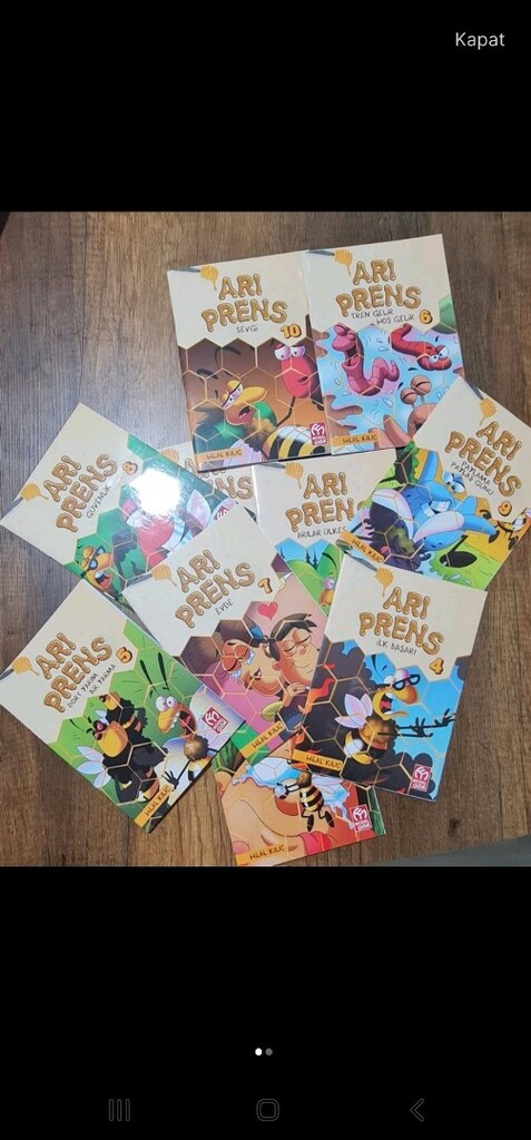 çocuk kitap setleri(ilk okula uyumlu) adet set - 8