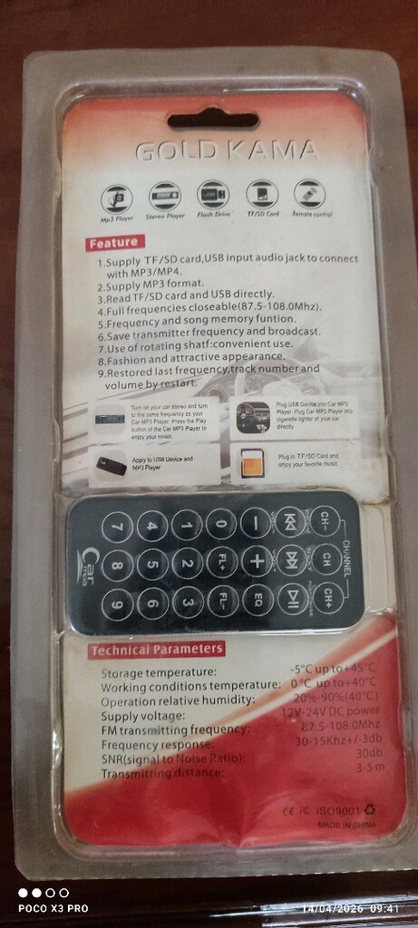 araç içi MP3&LCD display - 2