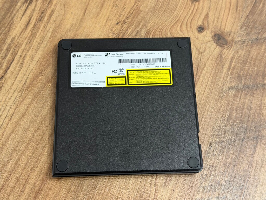 LG GP55EX70 Slim Taşınabilir DVD Sürücü Yazıcı - 4