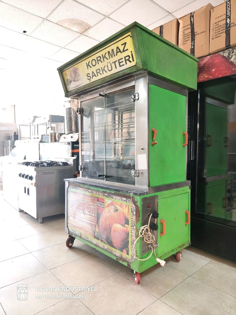 tavuk çevirme makinesi piliç kızartma makinesi grill makinası - 13