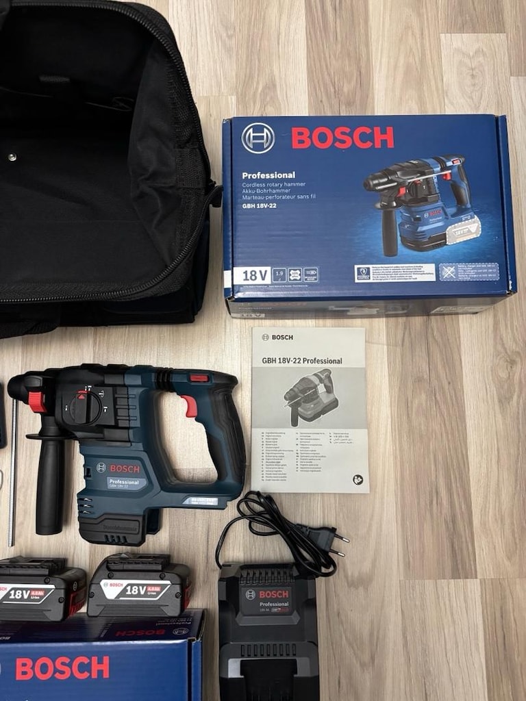 Bosch Profesyonel Kırıcı Delici ve Vidalama Set (Sıfır Orjinal) - 4