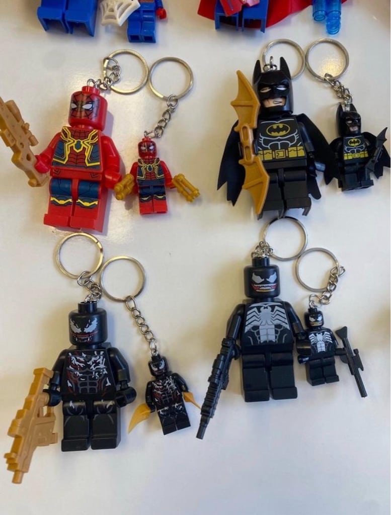 Lego Dev Marvel Figür Anahtarlıkları - 6