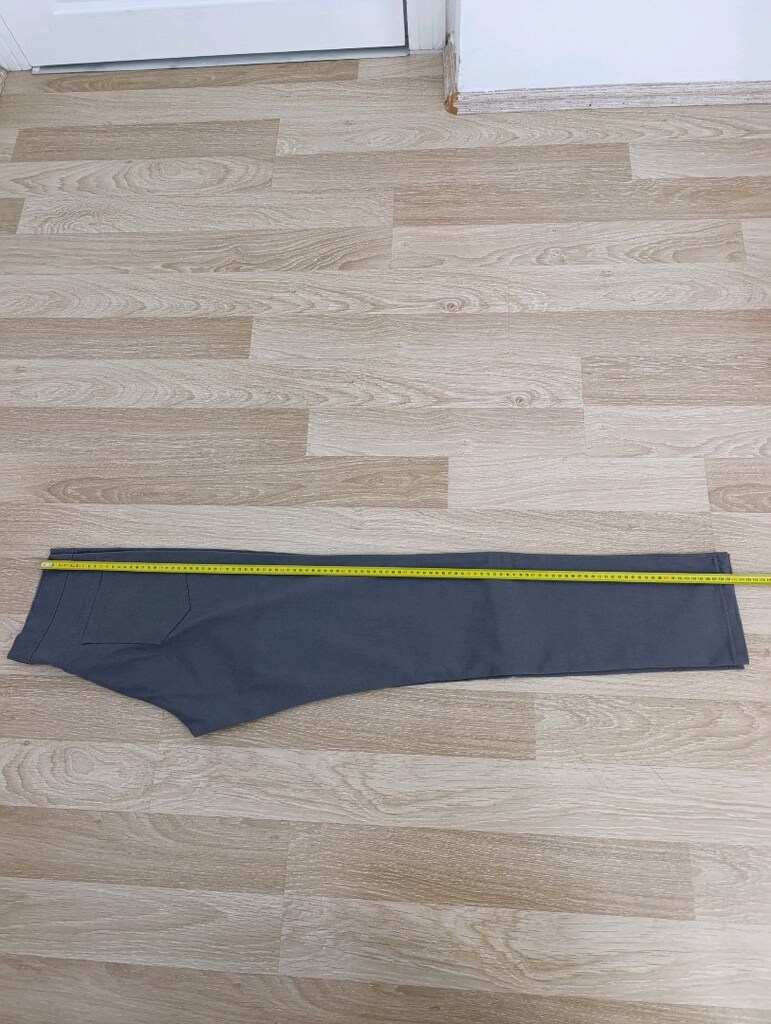 GRİ KANVARS OKUL PANTOLONU - 3