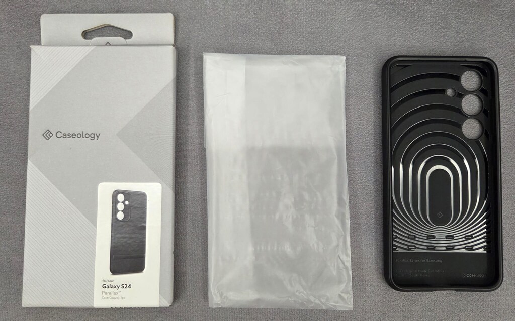 Spigen Caseology Parallax Galaxy S24 Kılıf (Matte Black) - 6